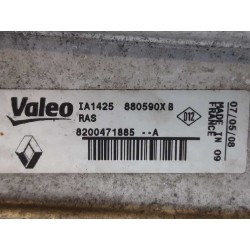 Recambio de intercooler para renault clio grandtour dynamique referencia OEM IAM 8200471885  