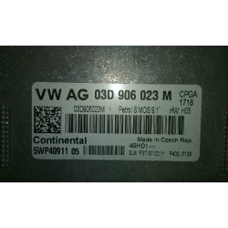 Recambio de centralita motor uce para skoda fabia (5j2 ) 1.2 referencia OEM IAM 03D906023M 5WP4091105 
