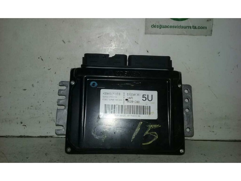 Recambio de centralita motor uce para daewoo matiz 0.8 cat referencia OEM IAM 96291050 S010012001 