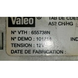 Recambio de mando calefaccion / aire acondicionado para renault megane i berlina hatchback (ba0) referencia OEM IAM 655738N  