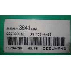 Recambio de cuadro instrumentos para citroën berlingo 1.4 sx familiar referencia OEM IAM 9659364180  