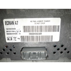 Recambio de pantalla multifuncion para renault laguna grandtour iii referencia OEM IAM 280340026R NS08043426G 