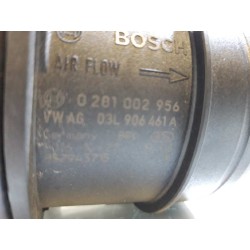 Recambio de caudalimetro para volkswagen caddy ocio 2.0 tdi referencia OEM IAM 03L906461A 0281002956 
