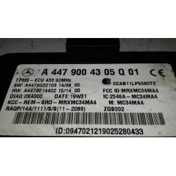 Recambio de modulo electronico para mercedes-benz vito mixto (447) 1.6 cdi cat referencia OEM IAM A4479004305  