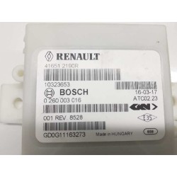 Recambio de modulo electronico para dacia duster referencia OEM IAM 416512190R 0260003016 10323653