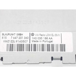 Recambio de sistema audio / radio cd para volkswagen golf vi (5k1) advance bluemotion referencia OEM IAM 1K0057187AX 1K0035186AA