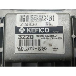 Recambio de centralita motor uce para hyundai i20 classic referencia OEM IAM 3911003345 9030933220KD GPB842DFS05000