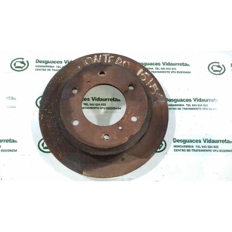 Recambio de disco freno trasero para mitsubishi montero (v60/v70) 3.2 di-d cat referencia OEM IAM   
